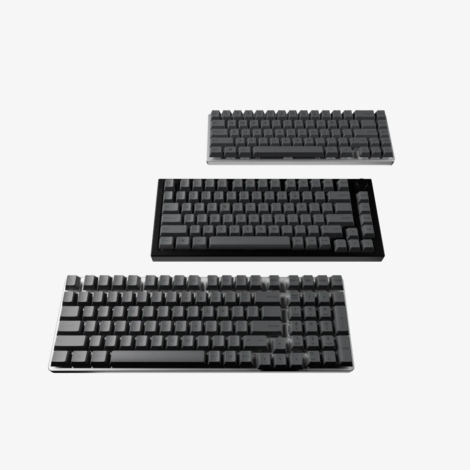 GPBT Black Ash V1 Dye Sublimated Keycaps - Image 5