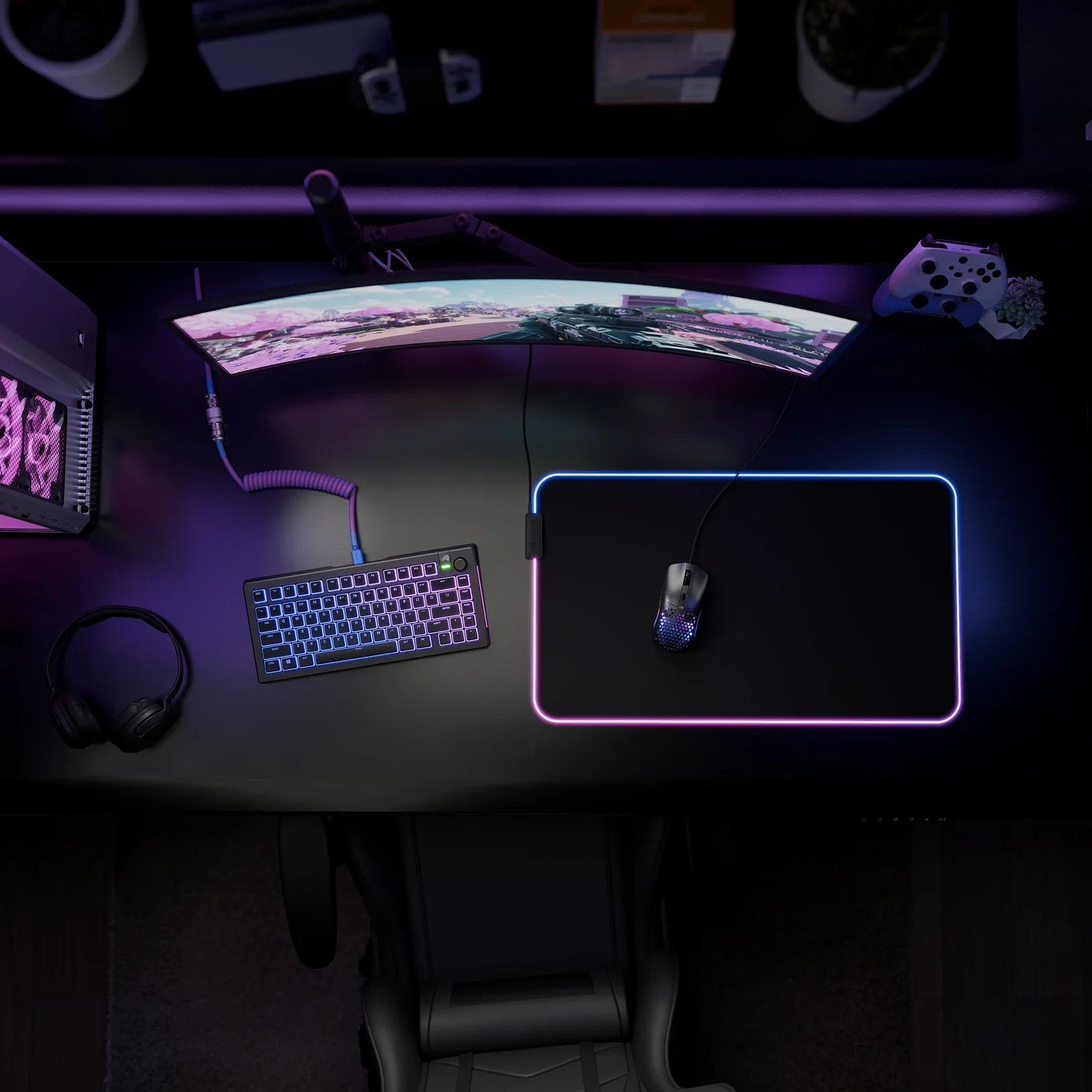 GMP 2 GLED RGB Gaming Mouse Pad - Image 11