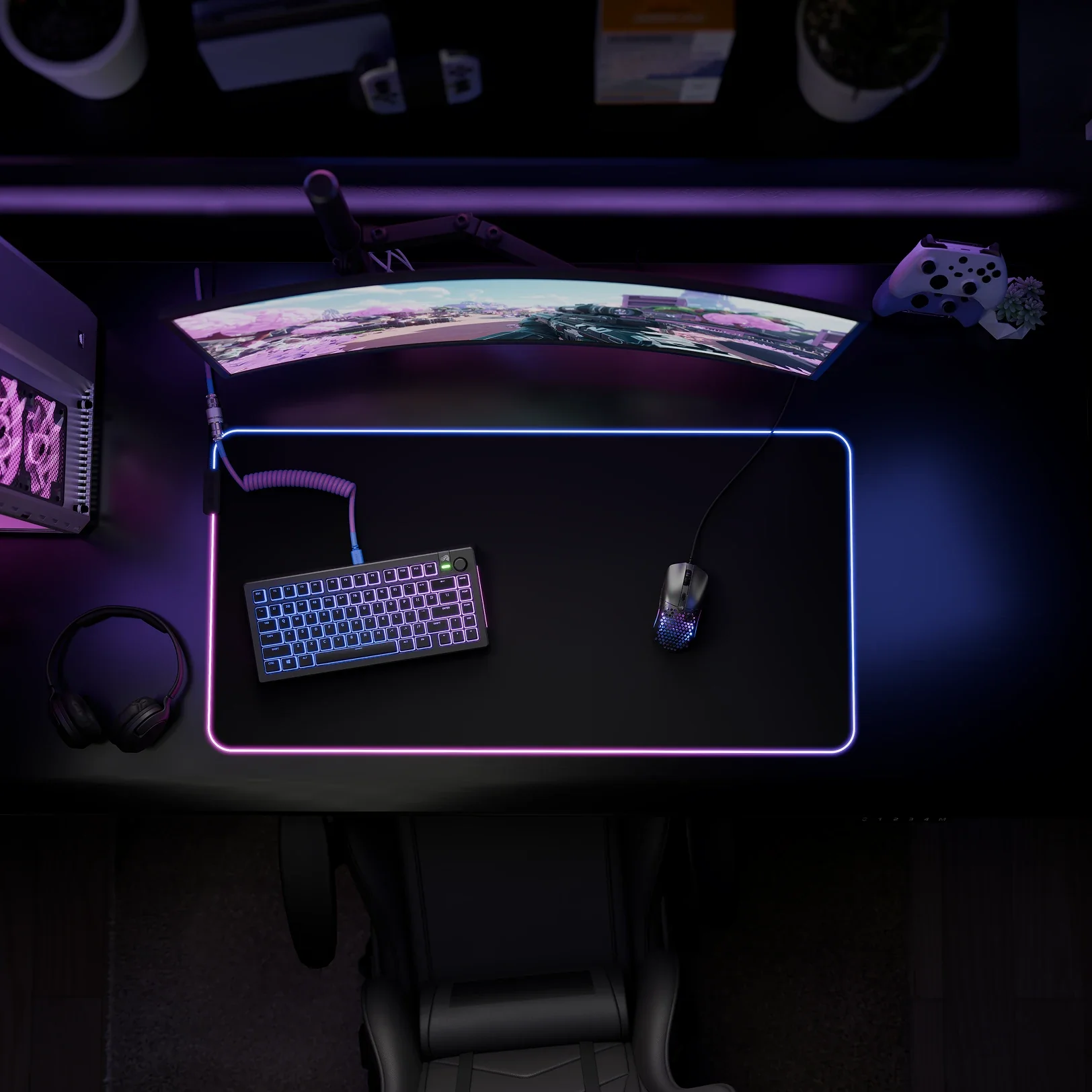 GMP 2 GLED RGB Gaming Mouse Pad - Image 14