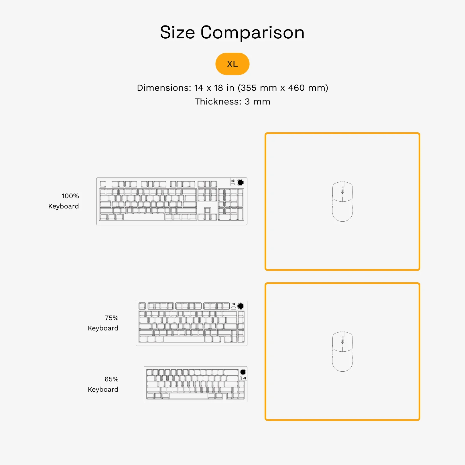 GMP 2 GLED RGB Gaming Mouse Pad - Image 7