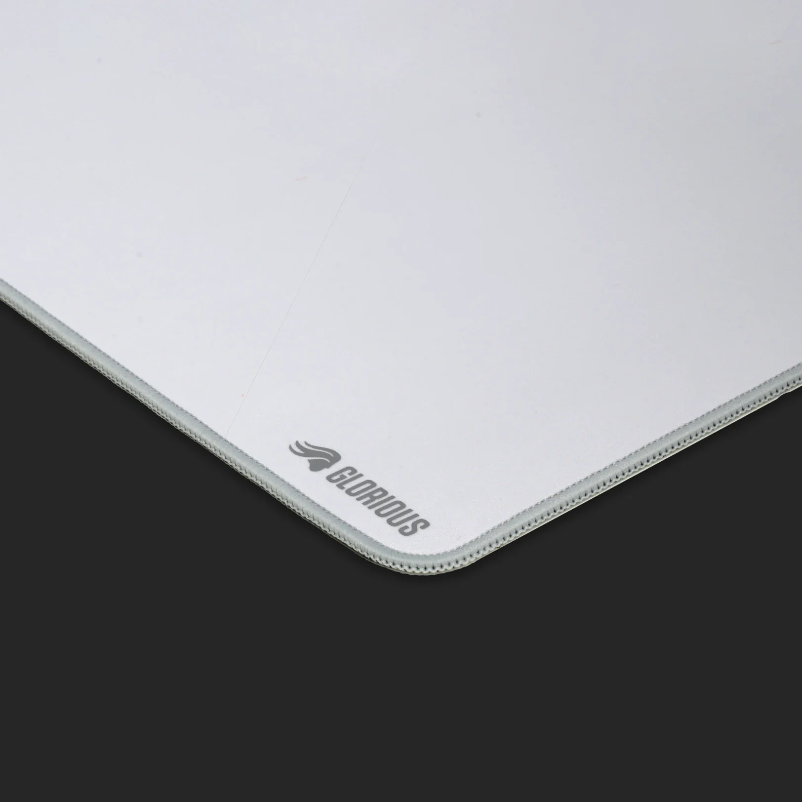 GMP 2 White Stitched Cloth Gaming Mouse Pad - Image 4