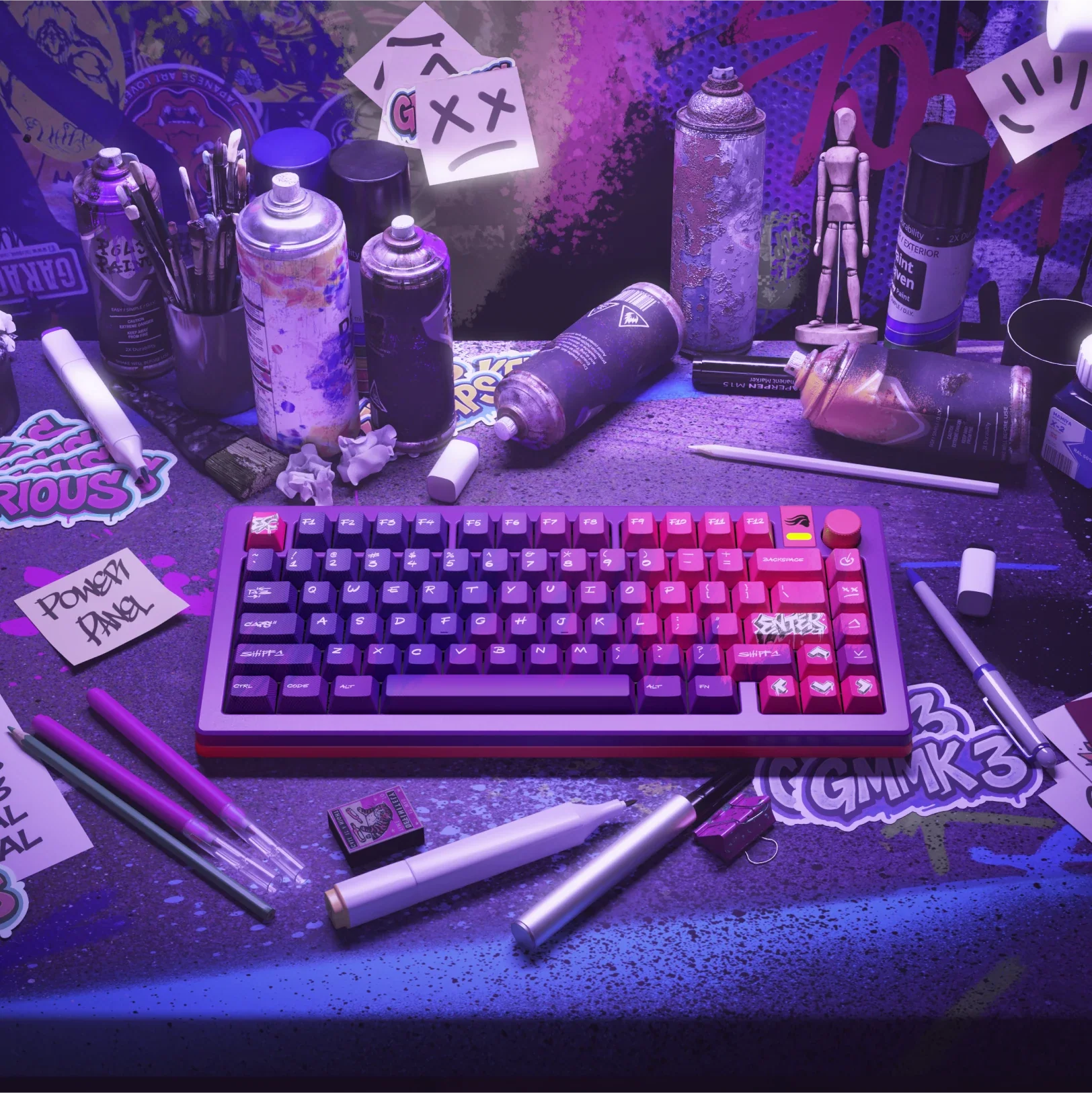 GPBT Power Panel Keycaps - Image 6