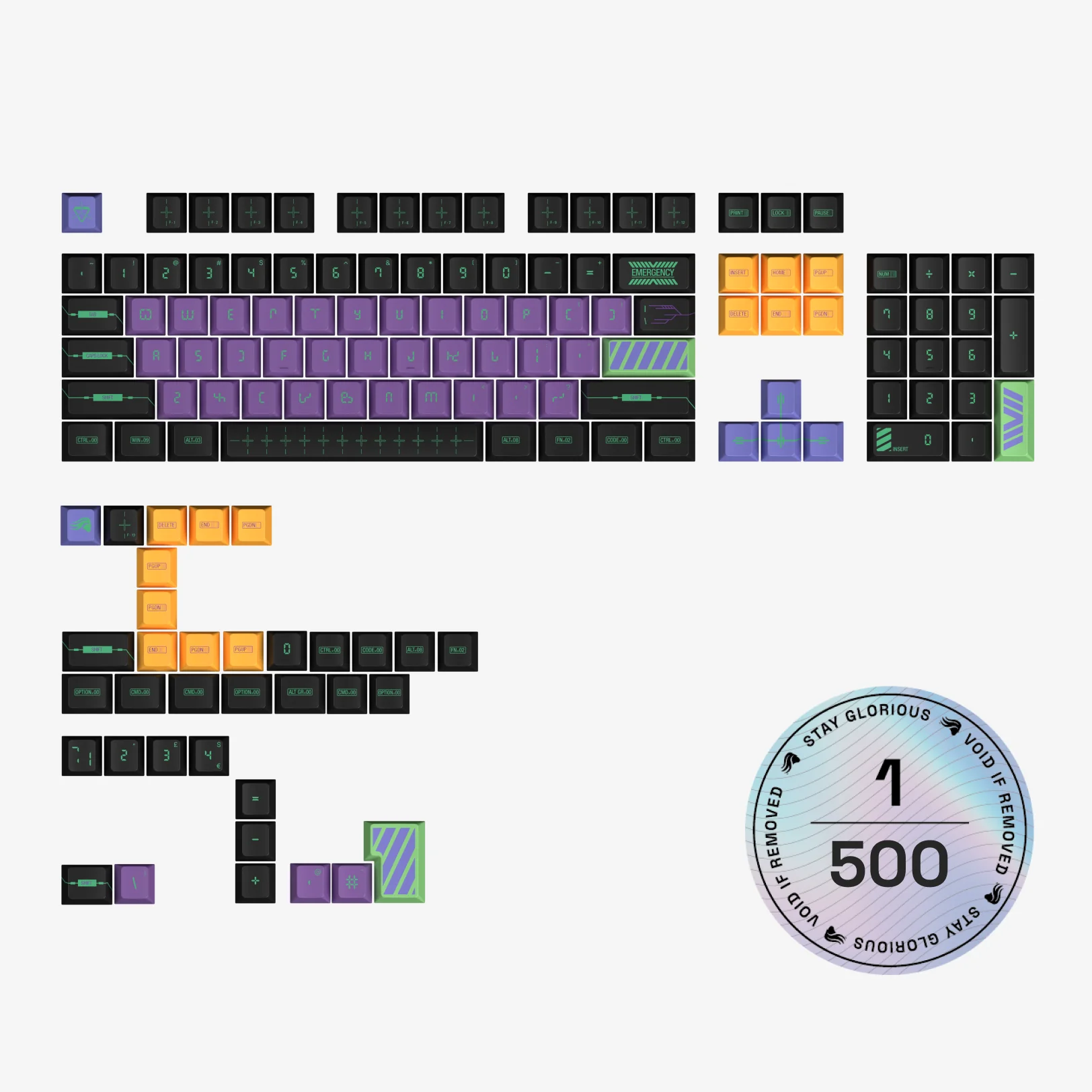 GPBT Zero One Keycaps - Image 6